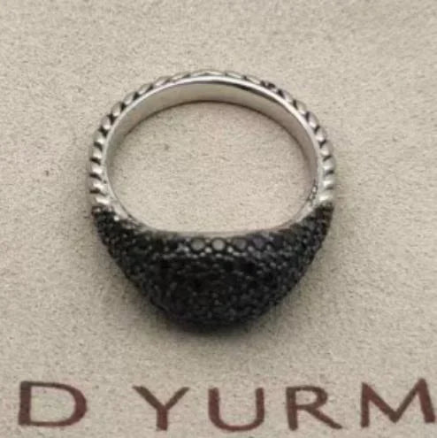 2025 Retro Spiral Colored Crystal Ring