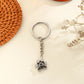 Customizable Photo Projection Keychain Dog Paw Pendant