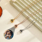Custom Photo Projection Necklaces Personalized Heart Pendant