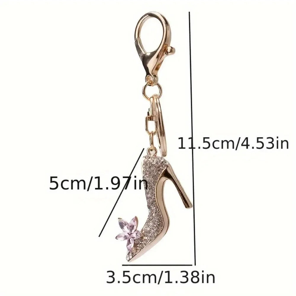 Water Brick High-Heeled Shoe Keychain
