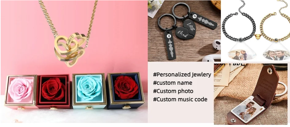 Heart Necklace Photo Personalized Picture Pendant Couple