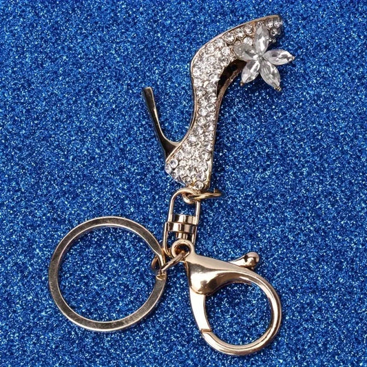 Water Brick High-Heeled Shoe Keychain