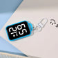 LED Digital Keychain Pocket Watch