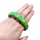 Vintage Carved Jade Bracelet Bangle