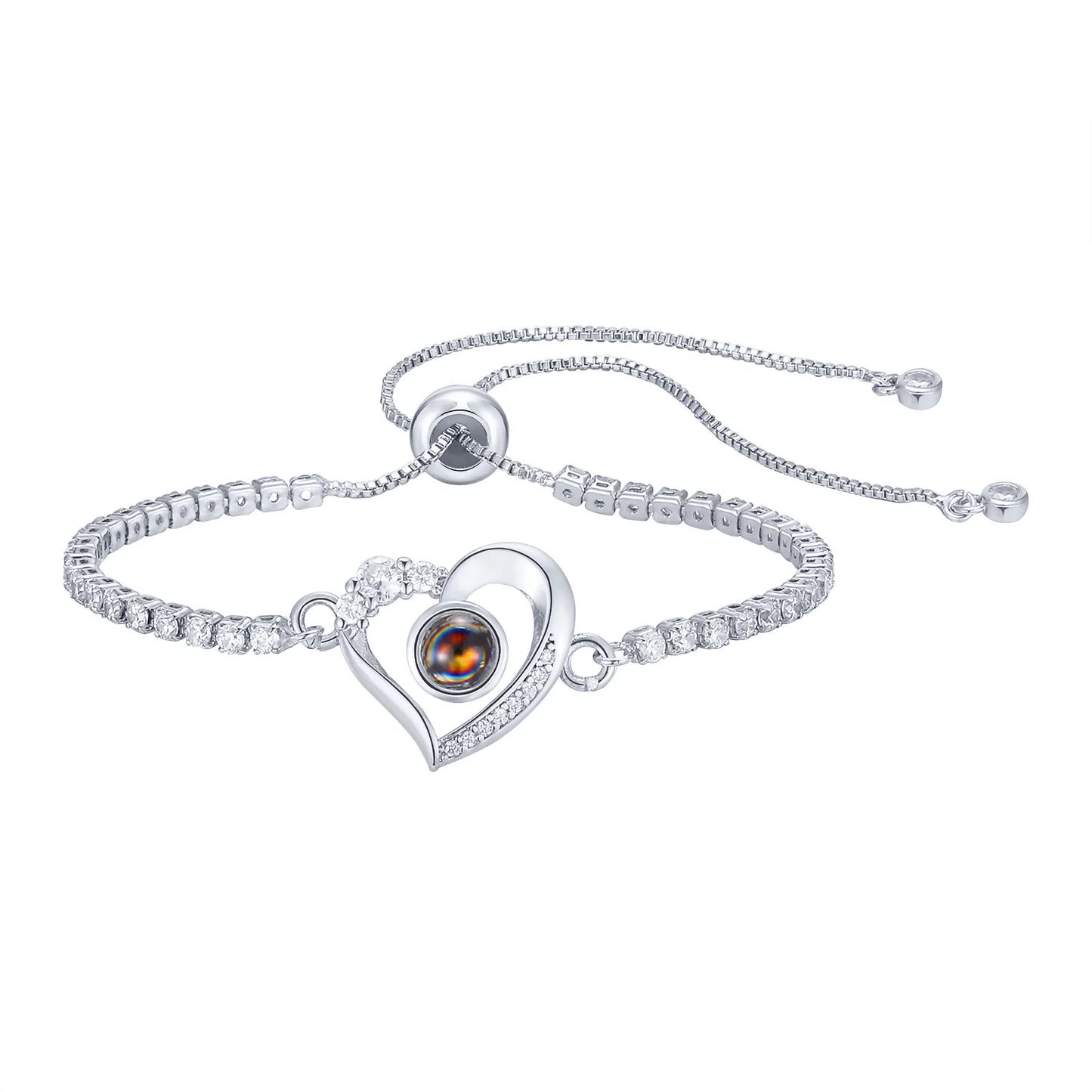 Vnox Custom Photo Projection Bracelet