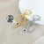 Personalized Sunflower Photo Projection Keychain