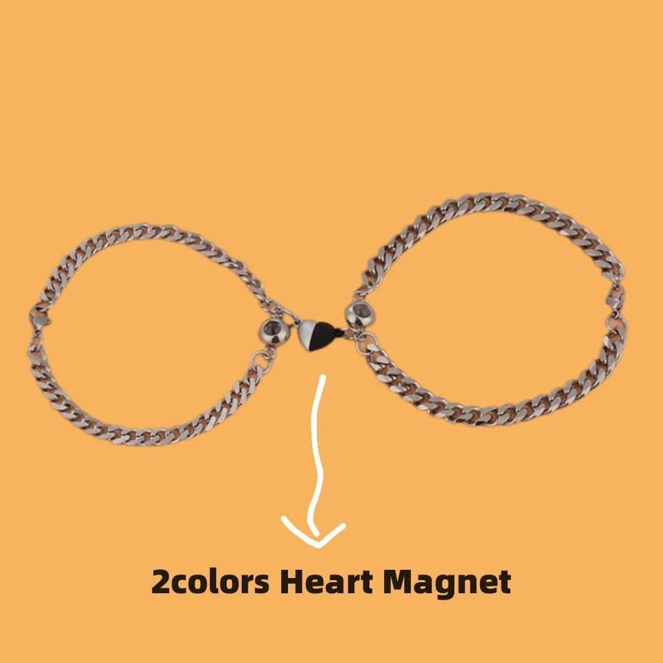 Personalized Photo Projection Couple Bracelet Set (2PCS)