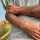Locomotive Curb Cuban Link Chain Bracelet