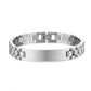 Gold Stainless Steel Mens ID Bracelets