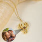 Personalized Projection Necklace Custom Sikhism Symbol