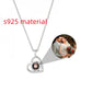 Custom Heart Projection Necklace – Personalized Photo Memory Gift