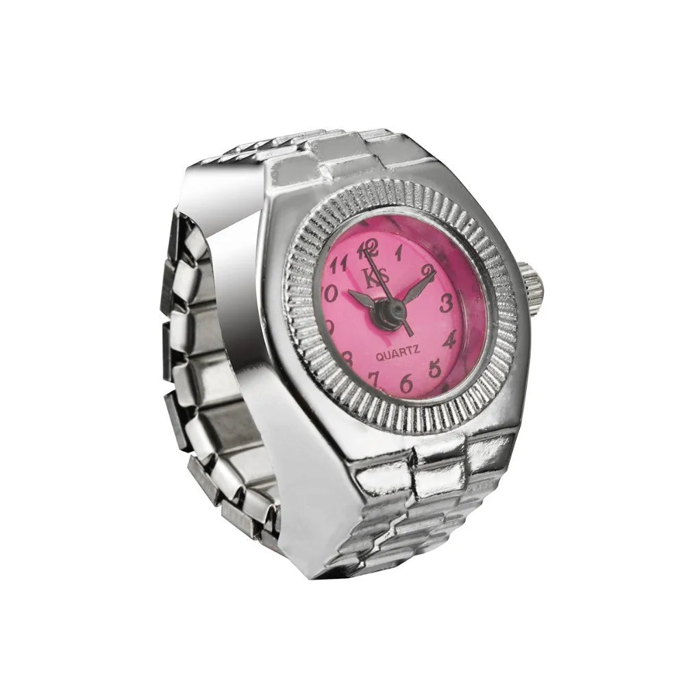 Digital Quartz Finger Watch Ring
