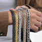 Two-Tone Stainless Steel Men’s Bracelet