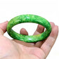 Vintage Carved Jade Bracelet Bangle