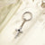 Customized Photo Projection Cross Keychain
