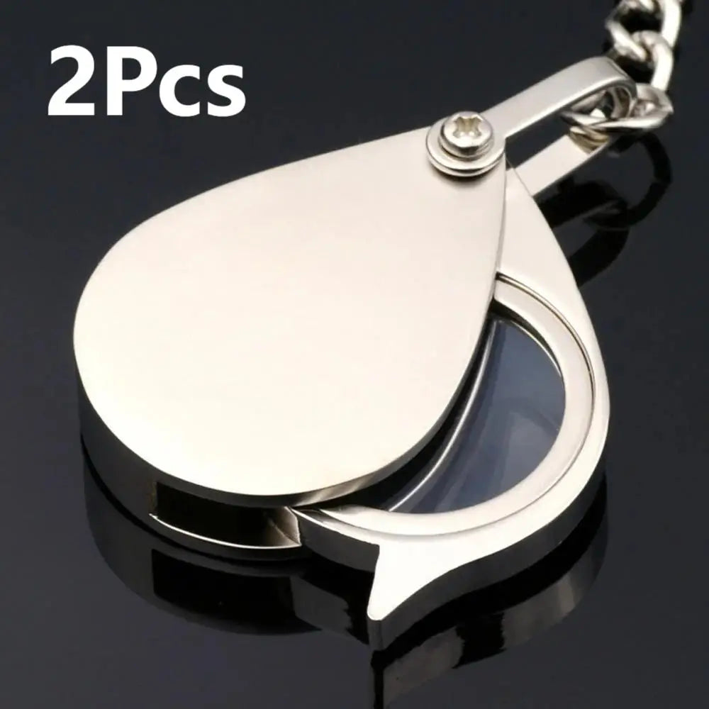 30x Jewelry Magnifying Glass Keychain