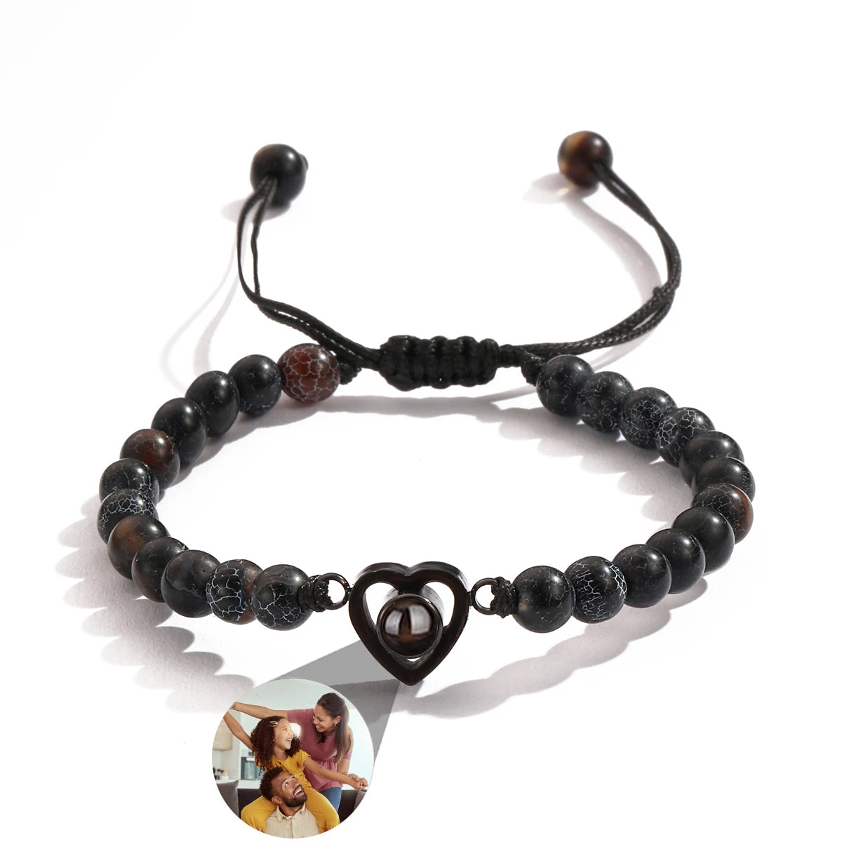 Custom Photo Projection Bracelet Personalized Picture Jewelry Gift for Women