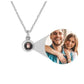 Custom Heart Projection Necklace – Personalized Photo Memory Gift