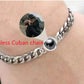 Stainless Cuban Bracelet Personalized Circle Photo Bracelet