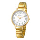 Elastic Stainless Steel Women’s Waterproof Watch with Luminous Hands