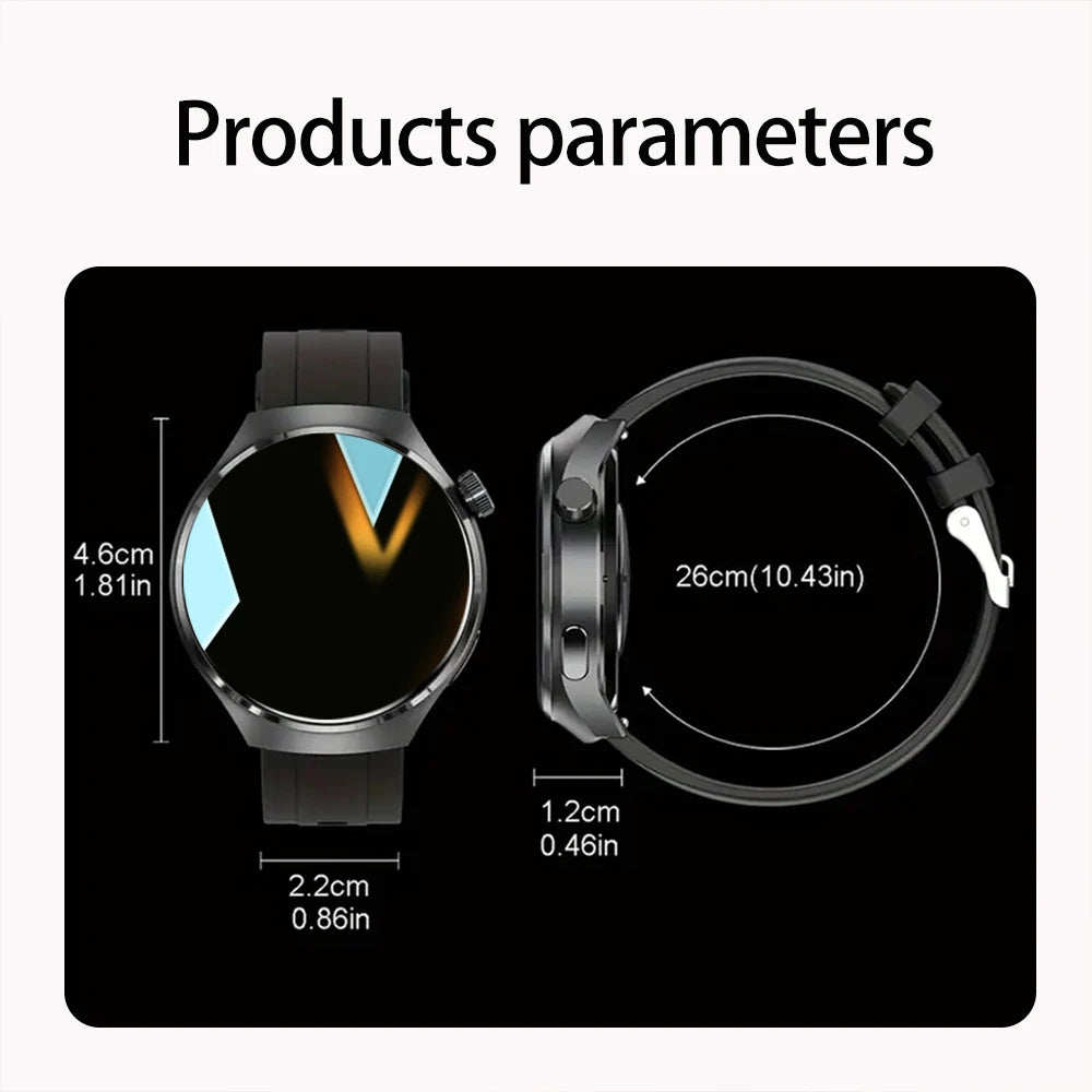 Men’s Smartwatch with Heart Rate & Blood Oxygen Monitor