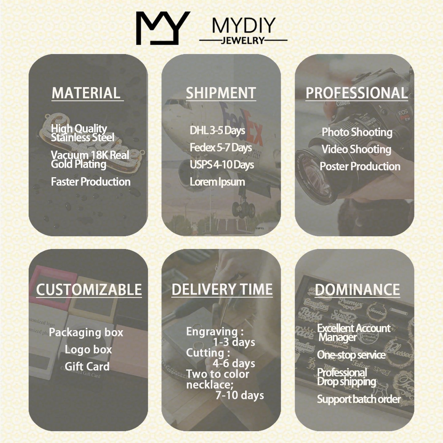 Customized Photo Projection Bracelet Pearl Handmade Bracelet