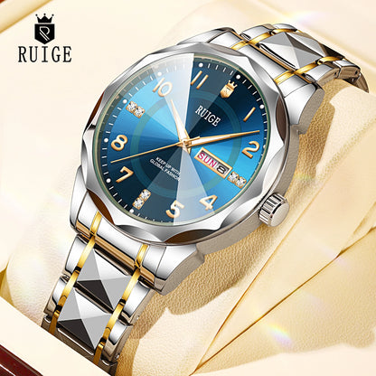 RUIGE Sunday Calendar Quartz Watch
