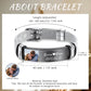 Custom Photo Text Bracelet Personalized Stainless Steel