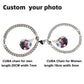 Personalized Photo Projection Couple Bracelet Set (2PCS)