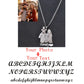 Engraved Personalized Stainless Steel Photo Necklace