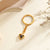 Customizable Photo Projection Keychain Dog Paw Pendant
