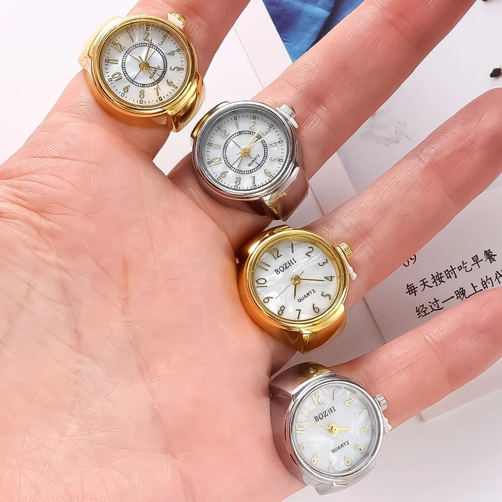 Digital Quartz Finger Watch Ring