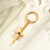 Customizable Photo Projection Keychain Dog Paw Pendant