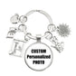 Personalized Photo Keychain – Custom Family Picture Gift for Parents & Loved Ones