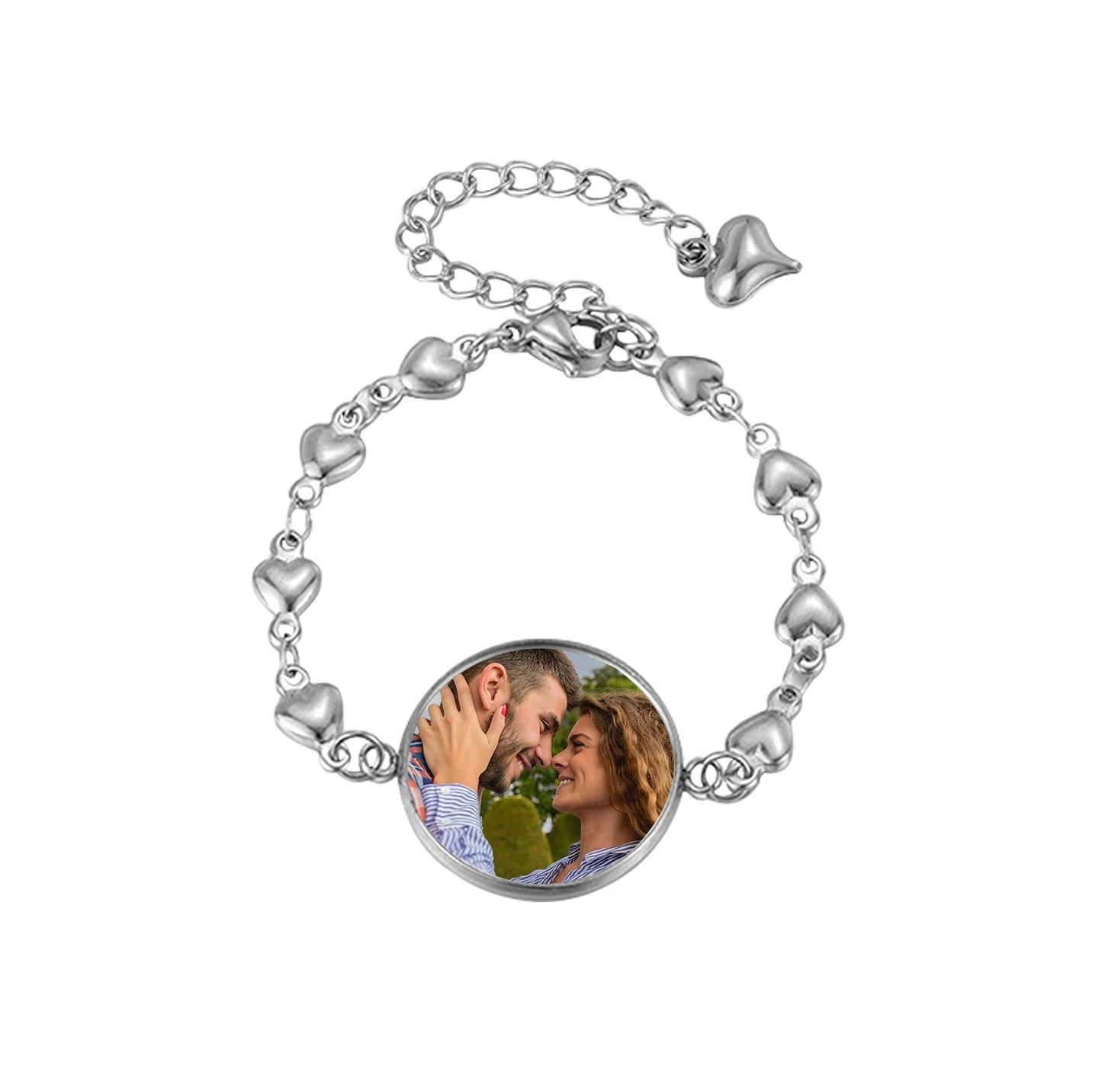 Customizable Photo Round Bracelet