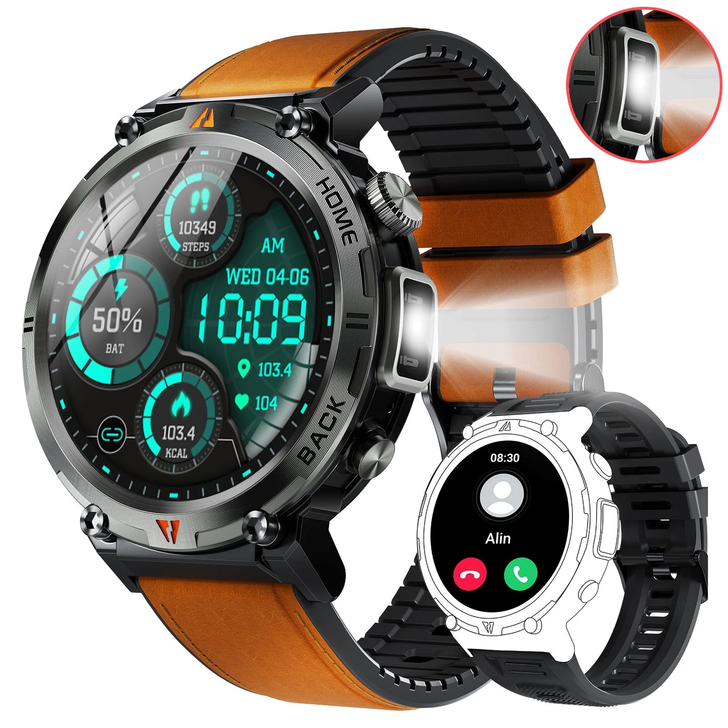EIGIIS KE3 Bluetooth Call Smartwatch