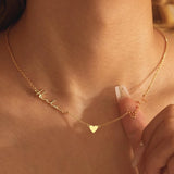 Lemegeton Custom Multiple Name Necklace – Personalized Stainless Steel Family Jewelry