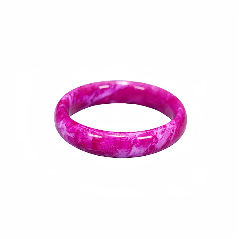 Vintage Carved Jade Bracelet Bangle