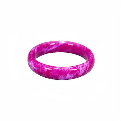 Vintage Carved Jade Bracelet Bangle