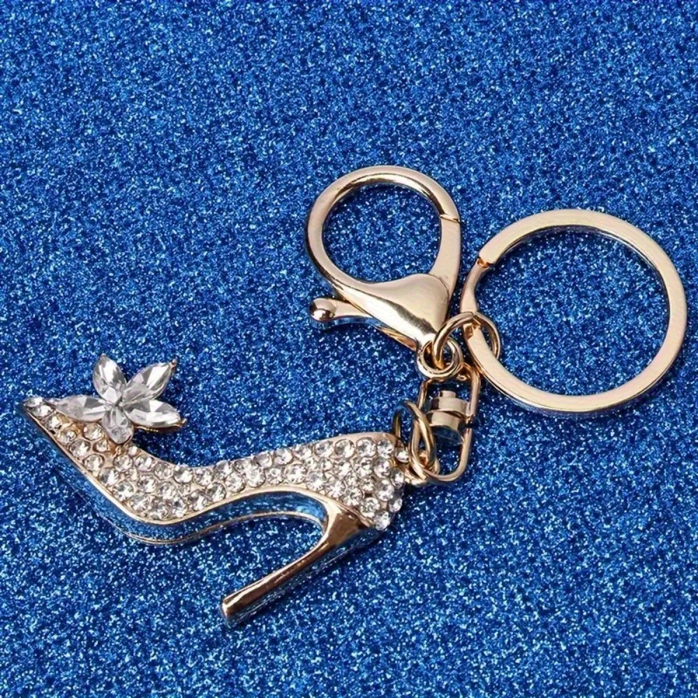 Water Brick High-Heeled Shoe Keychain