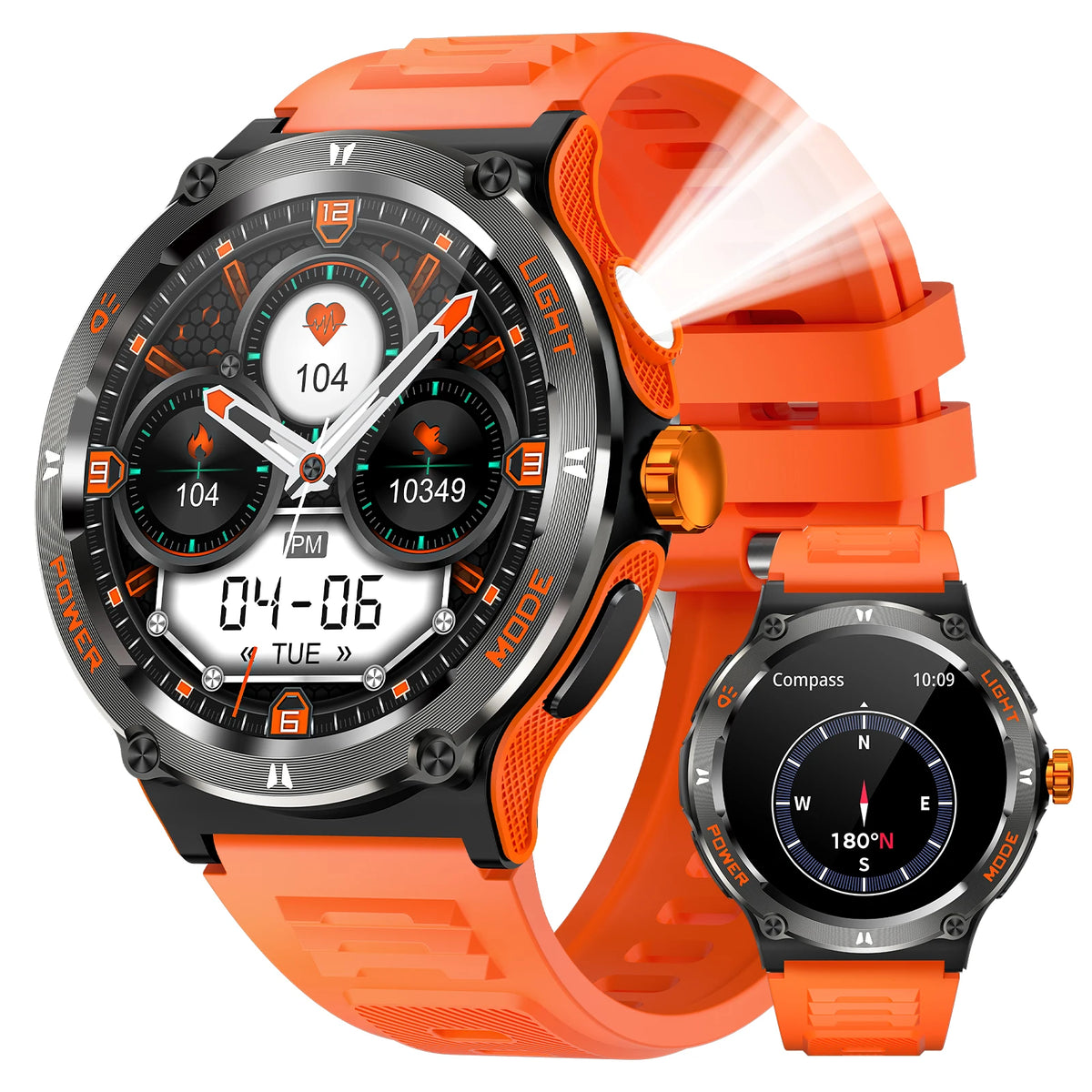 Kt76 Rear EIGIIS KT76 Sport Smartwatch – Fitness & Activity Tracker – Minx Accents