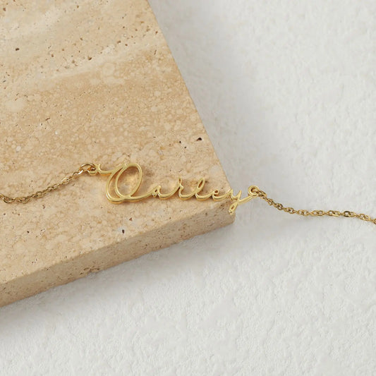 Custom Name Bracelet  Stainless steel Dainty Bracelets