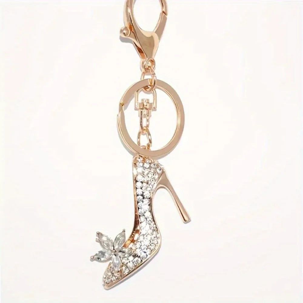 Water Brick High-Heeled Shoe Keychain