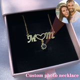 MOM Personalized Photo Necklace