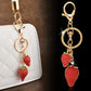 Cute Strawberry Keychain