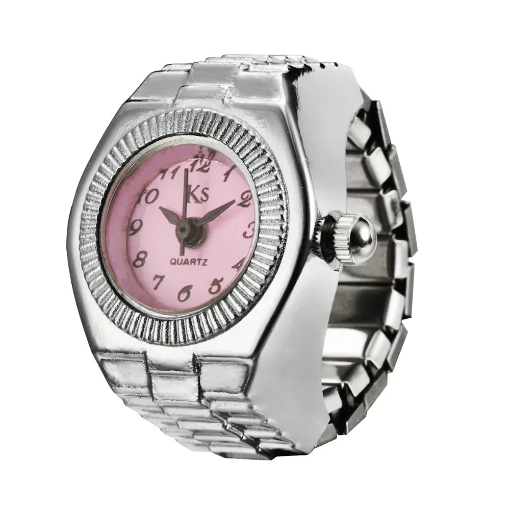 Digital Quartz Finger Watch Ring