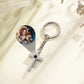 Customized Photo Projection Cross Keychain