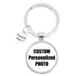 Personalized Photo Keychain – Custom Family Picture Gift for Parents & Loved Ones