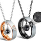 Matching Couples Pendant Necklace Set