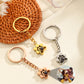 Customizable Photo Projection Keychain Dog Paw Pendant